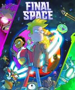 Final Space Animation Poster diamond painting