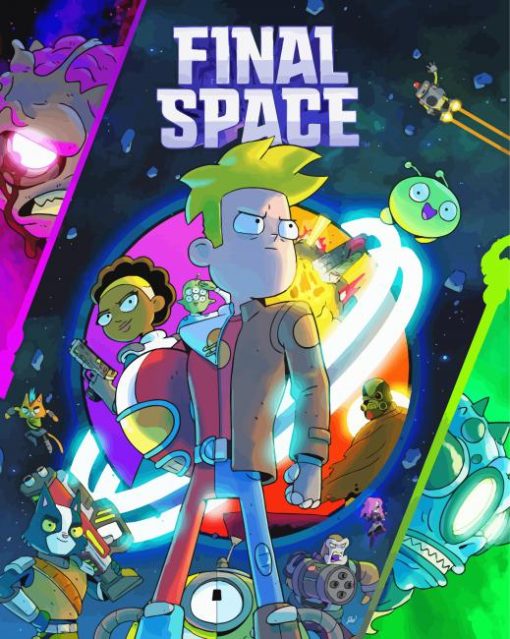 Final Space Animation Poster diamond painting