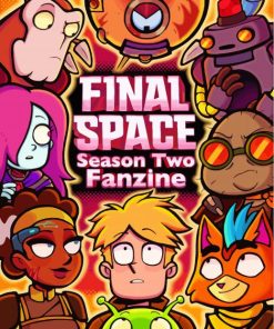 Final Space Poster diamond painting