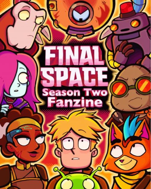 Final Space Poster diamond painting