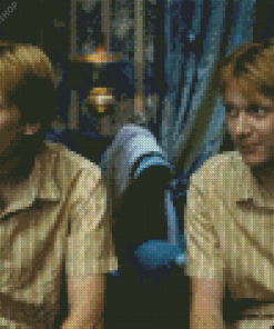 Fred Et George Weasley Characters diamond painting