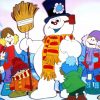 Frosty The Snowman Animated Film diamond painting