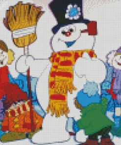 Frosty The Snowman Animated Film diamond painting