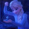 Frozen Elsa And Lizard diamond painting