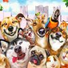 Funny Dogs And Cats diamond painting