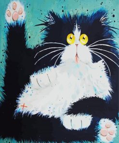 Funny Cat Art diamond painting