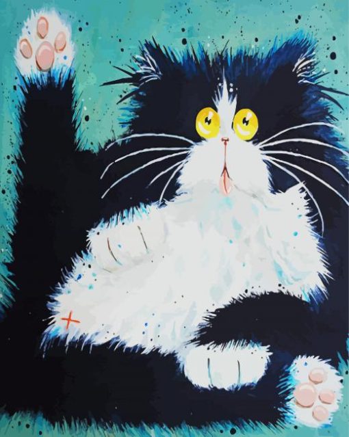 Funny Cat Art diamond painting