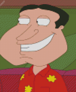 Glenn Quagmire Character diamond painting