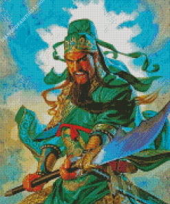 Guan Yu Soldier diamond painting