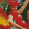 Hula Girls Movie Character diamond painting