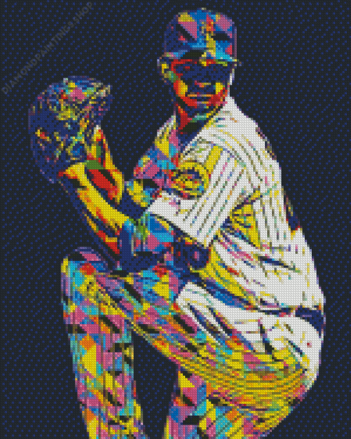 Jacob Degrom Pop Art diamond painting