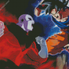 Jiren And Goku Dragon Ball diamond painting