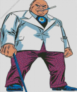 Kingpin Animation Character diamond painting