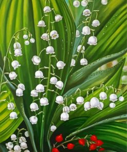 Lily Of Valley Pearls diamond painting