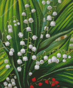 Lily Of Valley Pearls diamond painting