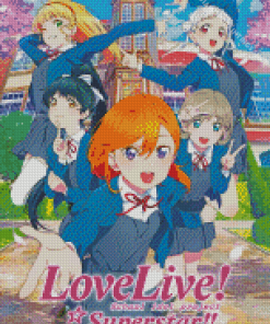 Love Live School Idol Project Anime diamond painting