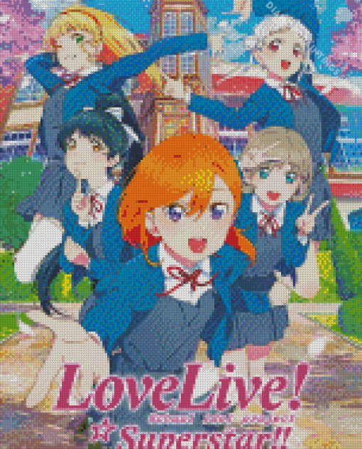 Love Live School Idol Project Anime diamond painting