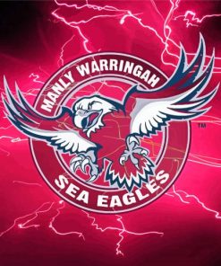 Manly Warringah Sea Eagles Logo diamond painting