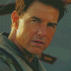 Maverick Tom Cruise diamond painting