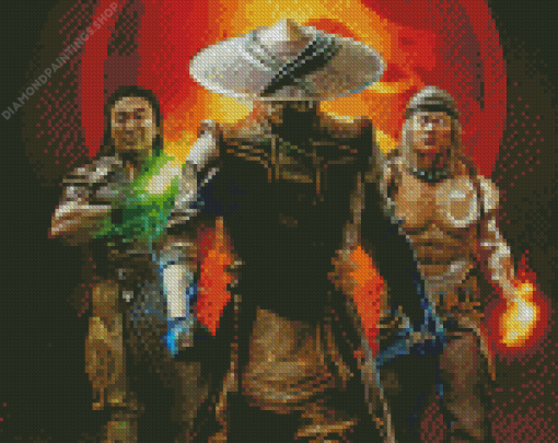 Mortal Kombat 11 diamond painting