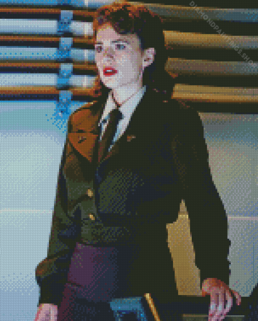 Peggy Carter Movie Character diamond painting