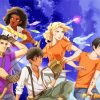 Percy Jackson The Seven diamond painting