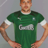 Plymouth Argyle Player diamond painting