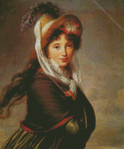 Portrait Of A Young Woman Elisabeth Vigee diamond painting