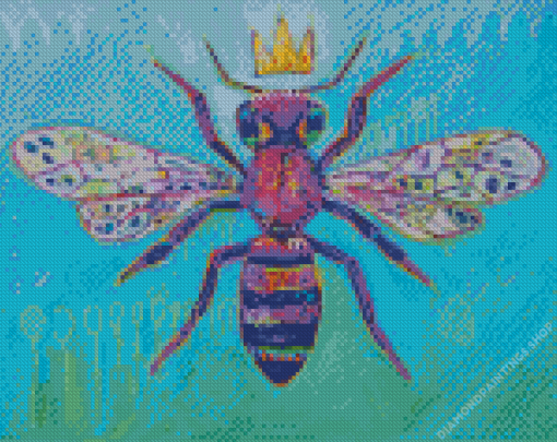 Queen Bee diamond painting