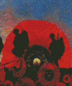 Remembrance Day Soldiers diamond painting