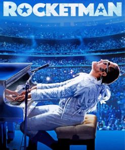 Rocketman Movie Poster diamond painting
