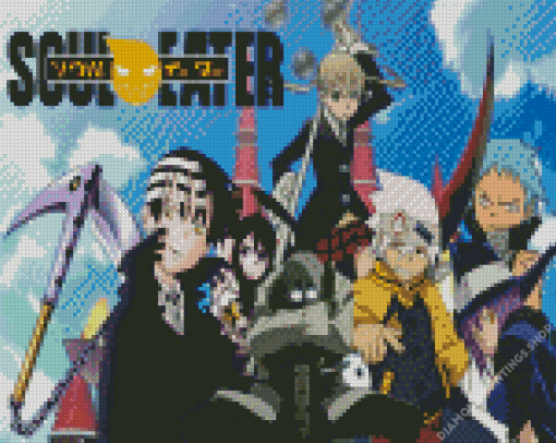 Soul Eater Manga Anime diamond painting