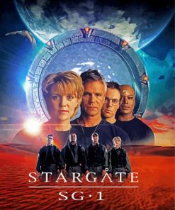 Stargate SG1 Seri Poster diamond painting