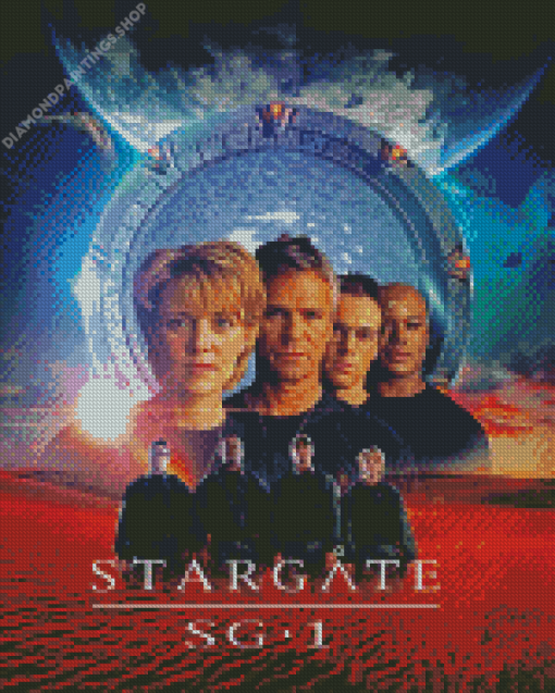 Stargate SG1 Seri Poster diamond painting