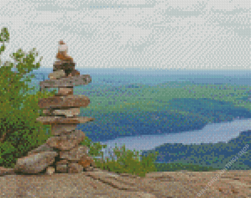 Stones In Mount Major diamond painting