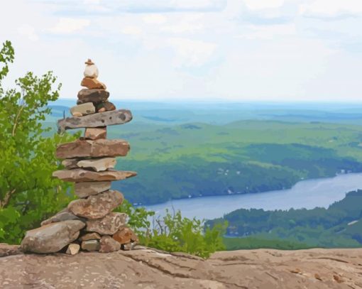 Stones In Mount Major diamond painting