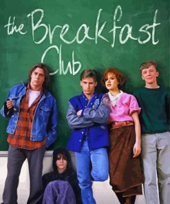The Breakfast Club Poster diamond painting