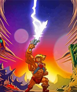 The Powerful He Man diamond painting