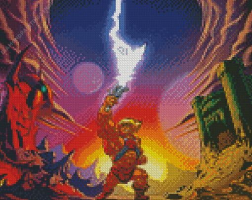 The Powerful He Man diamond painting