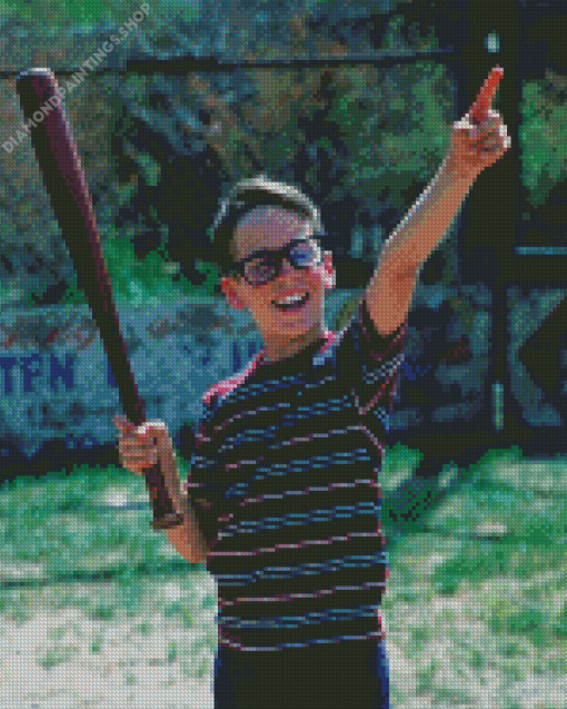 The Sandlot Character diamond painting