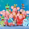 The Clangers Characters diamond painting