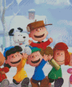 The Peanut Gang Characters diamond painting