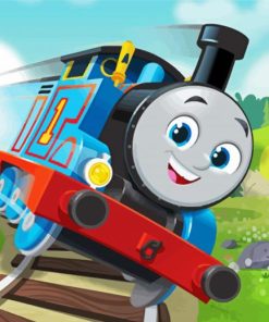 Thomas And Friends Animation diamond painting