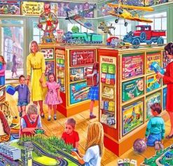 Toys Shop diamond painting