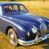 Vintage Jaguar Mark 1 Car diamond painting