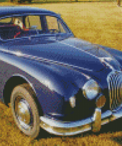 Vintage Jaguar Mark 1 Car diamond painting