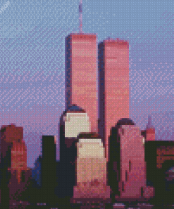 World Trade Center diamond painting