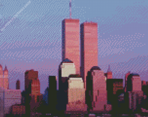 World Trade Center diamond painting