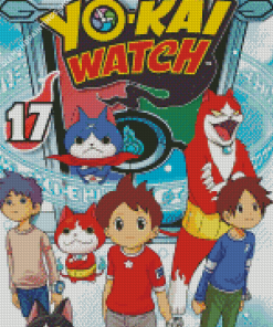 Yo Kai Watch Poster diamond painting