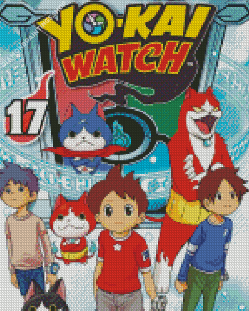 Yo Kai Watch Poster diamond painting